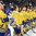 COLOGNE, GERMANY - MAY 20: Sweden's Nicklas Backstrom #19 and teammates stand at attention during the national anthem after a 4-1 win over team Finland during semifinal round action at the 2017 IIHF Ice Hockey World Championship. (Photo by Matt Zambonin/HHOF-IIHF Images)

